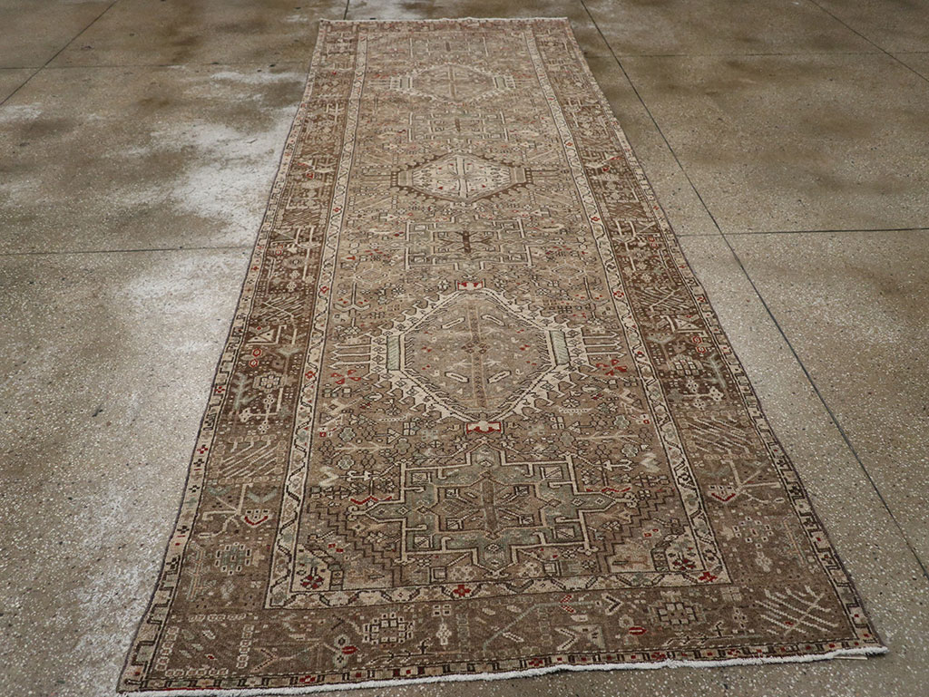 Vintage Persian Karajeh Runner, No.20450 - Gsblank