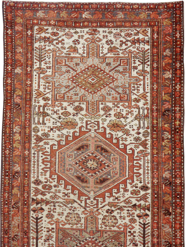 Vintage Persian Karajeh Runner, No.20451 - Gsblank