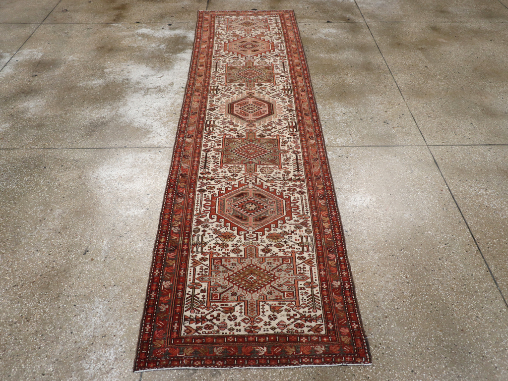 Vintage Persian Karajeh Runner, No.20451 - Gsblank