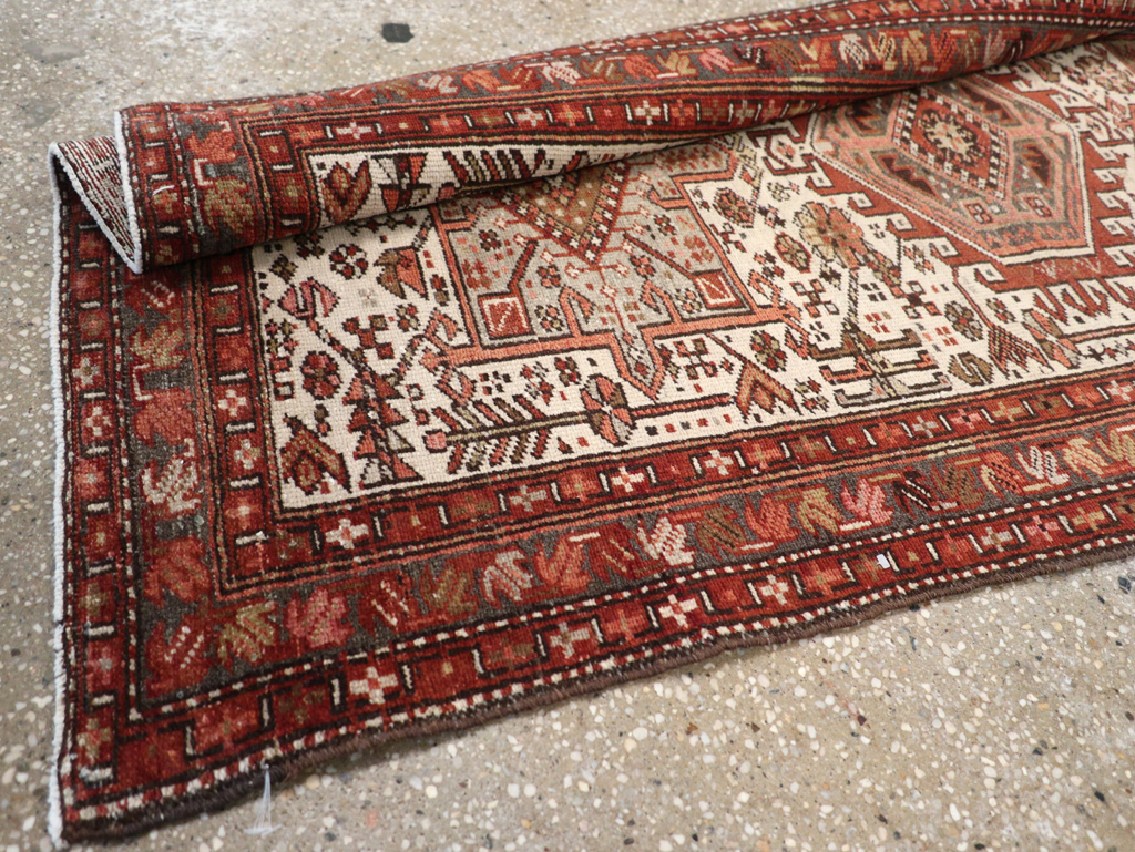 Vintage Persian Karajeh Runner, No.20451 - Gsblank