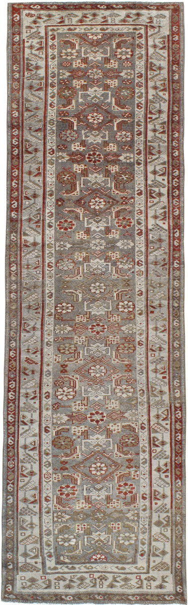 Vintage Persian Malayer Runner, No.20455 - Gsblank