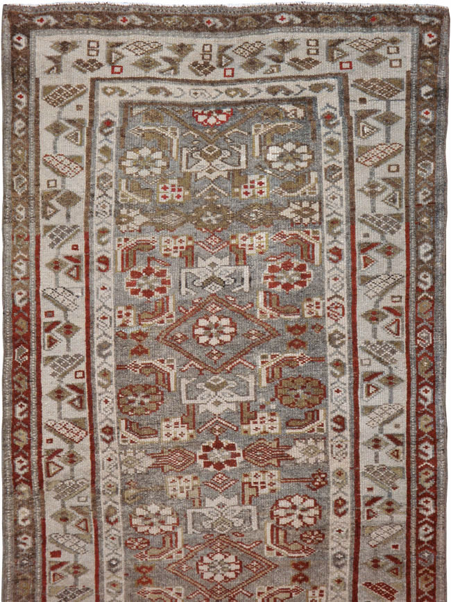 Vintage Persian Malayer Runner, No.20455 - Gsblank