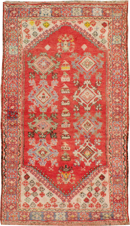 Antique Turish Oushak Carpet, No.20458 - Gsblank