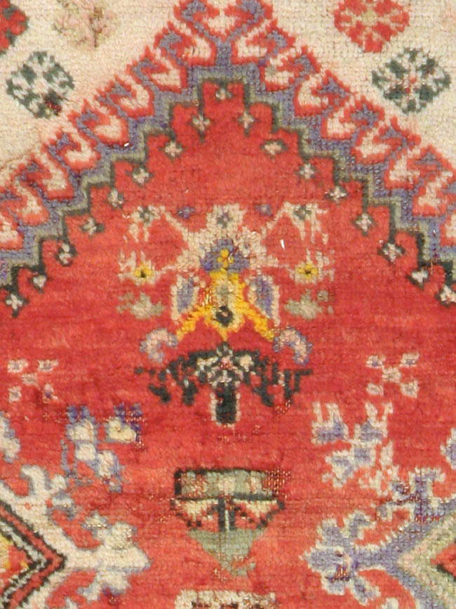 Antique Turish Oushak Carpet, No.20458 - Gsblank