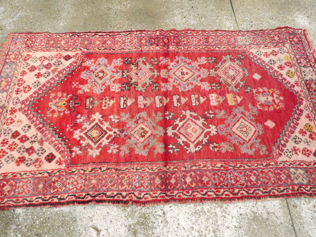 Antique Turish Oushak Carpet, No.20458 - Gsblank