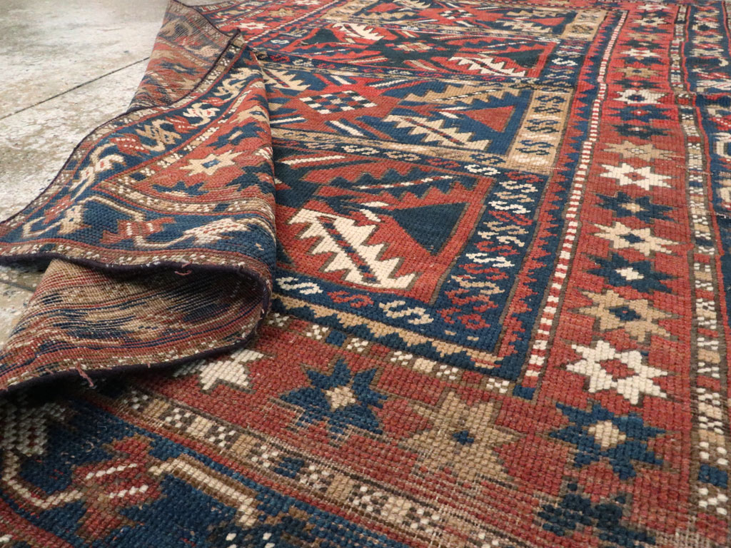 Antique Caucasian Kazak Rug, No.20467 - Gsblank