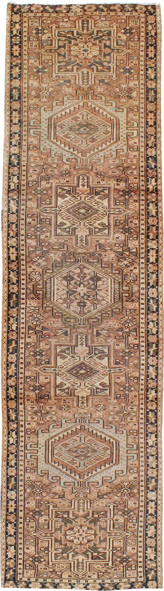 Vintage Persian Karajeh Runner, No.20468 - Gsblank