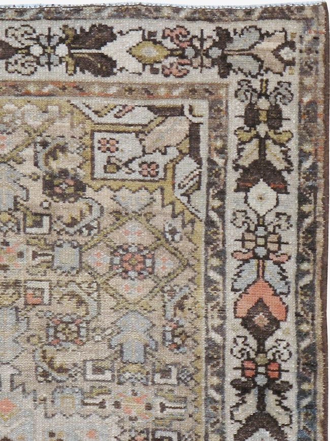 Antique Persian Malayer Throw Rug, No.20469 - Gsblank