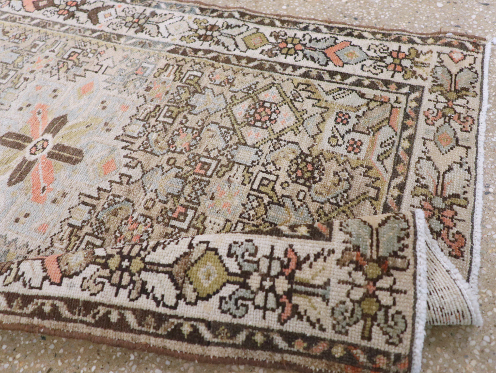 Antique Persian Malayer Throw Rug, No.20469 - Gsblank