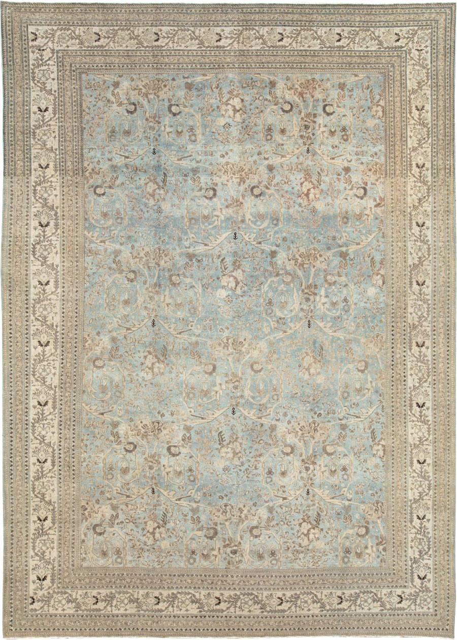 Antique Persian Tabriz Carpet, No.20476 - Gsblank