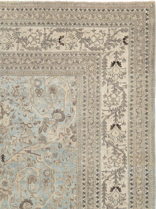 Antique Persian Tabriz Carpet, No.20476 - Gsblank