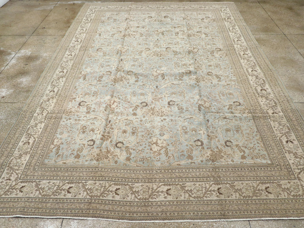 Antique Persian Tabriz Carpet, No.20476 - Gsblank