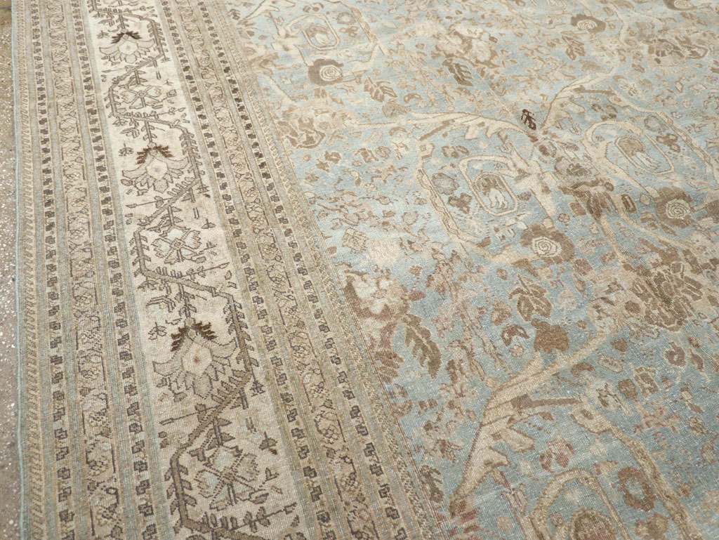 Antique Persian Tabriz Carpet, No.20476 - Gsblank