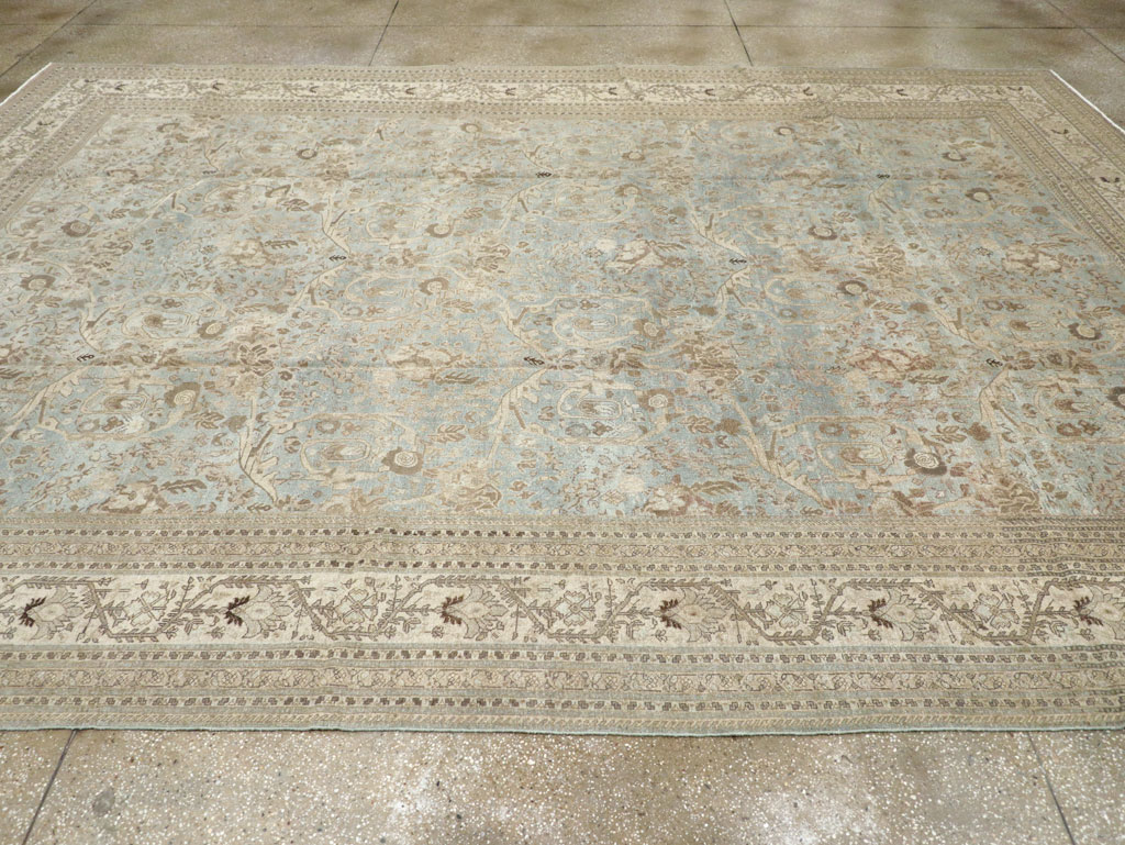 Antique Persian Tabriz Carpet, No.20476 - Gsblank
