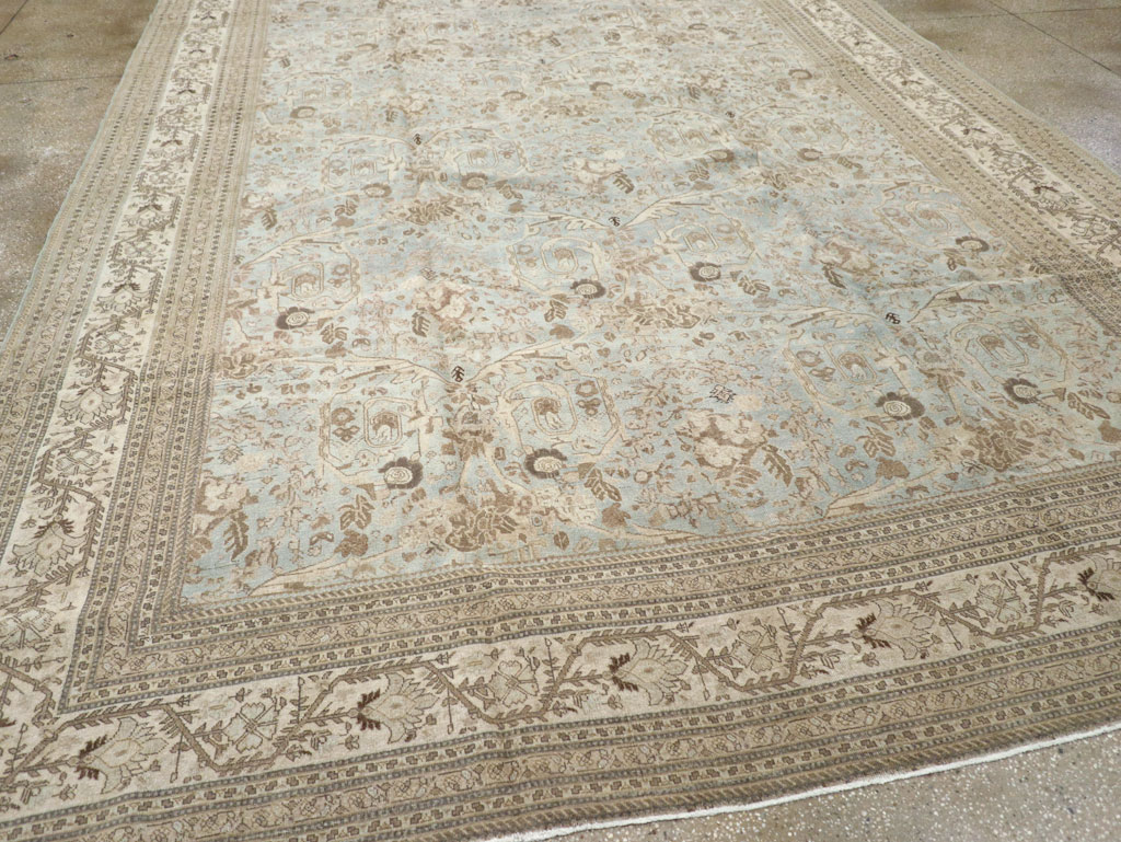 Antique Persian Tabriz Carpet, No.20476 - Gsblank