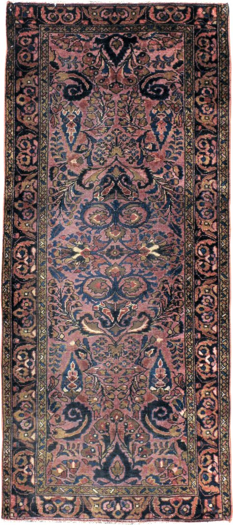 Antique Persian Lilihan Sarouk Rug, No.20486 - Gsblank