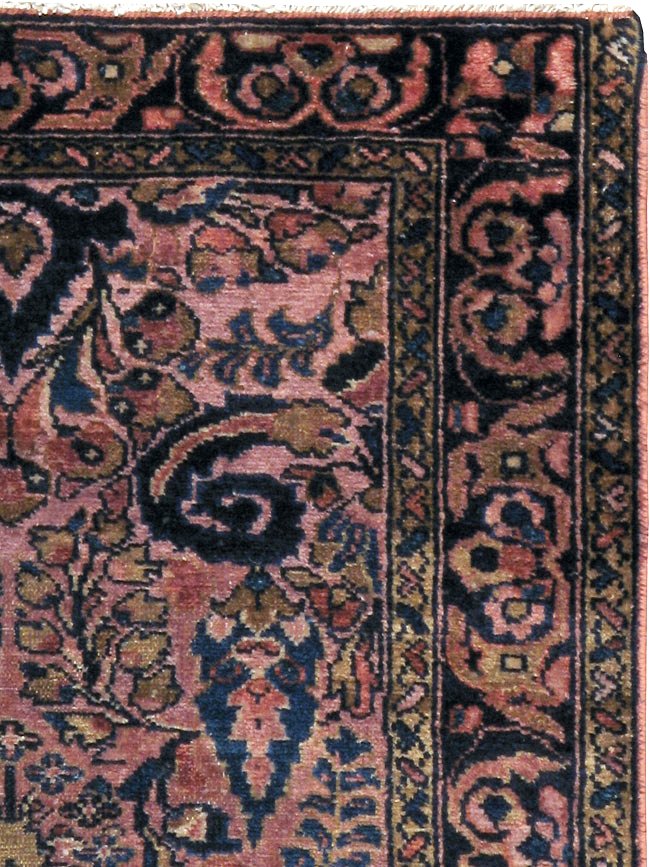 Antique Persian Lilihan Sarouk Rug, No.20486 - Gsblank