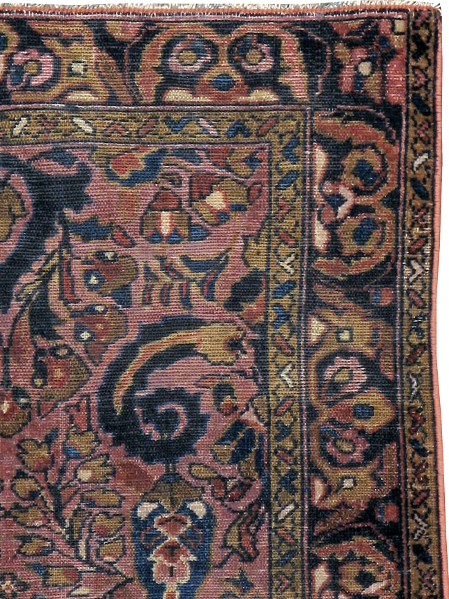 Antique Persian Lilihan Sarouk Rug, No.20486 - Gsblank