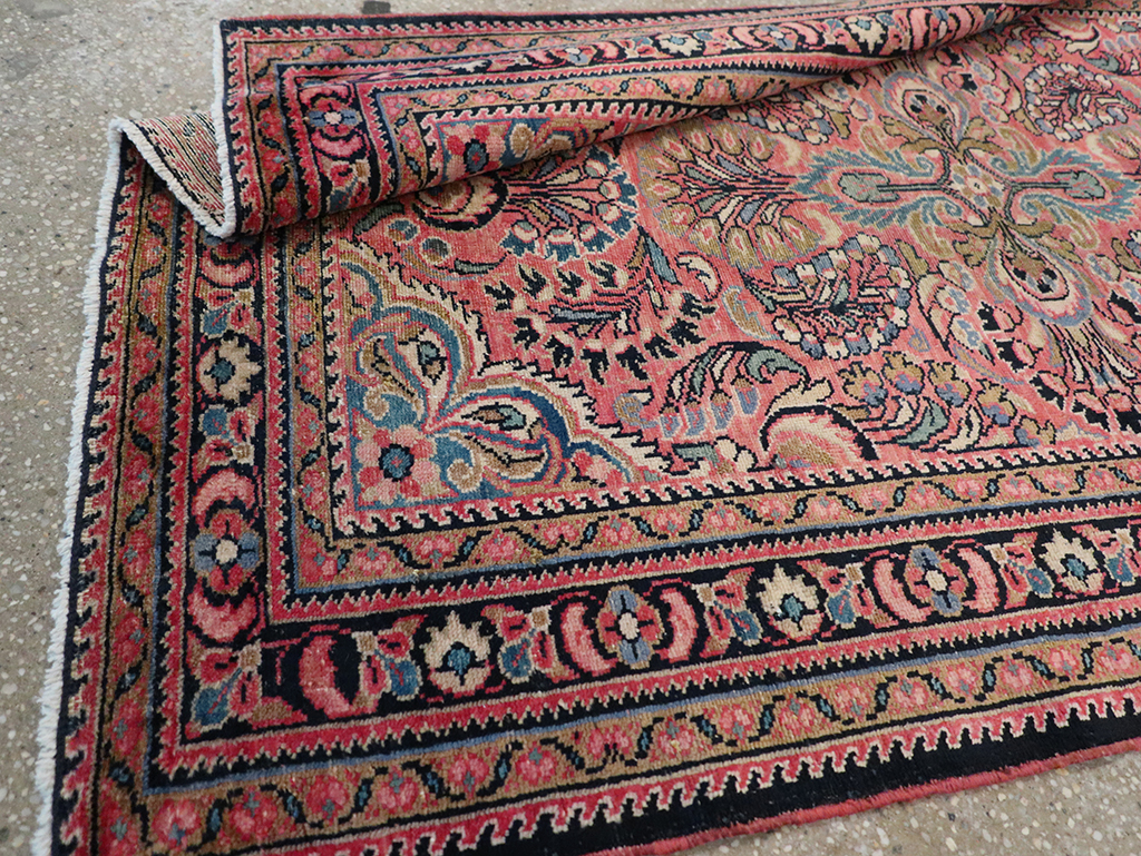 Vintage Persian Lilihan Rug, No.20488 - Gsblank