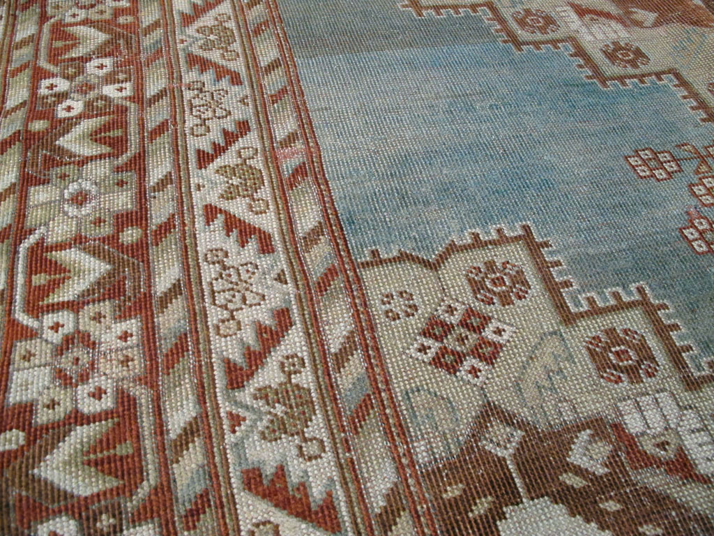 Antique Persian Afshar Square Rug, No.20492 - Gsblank