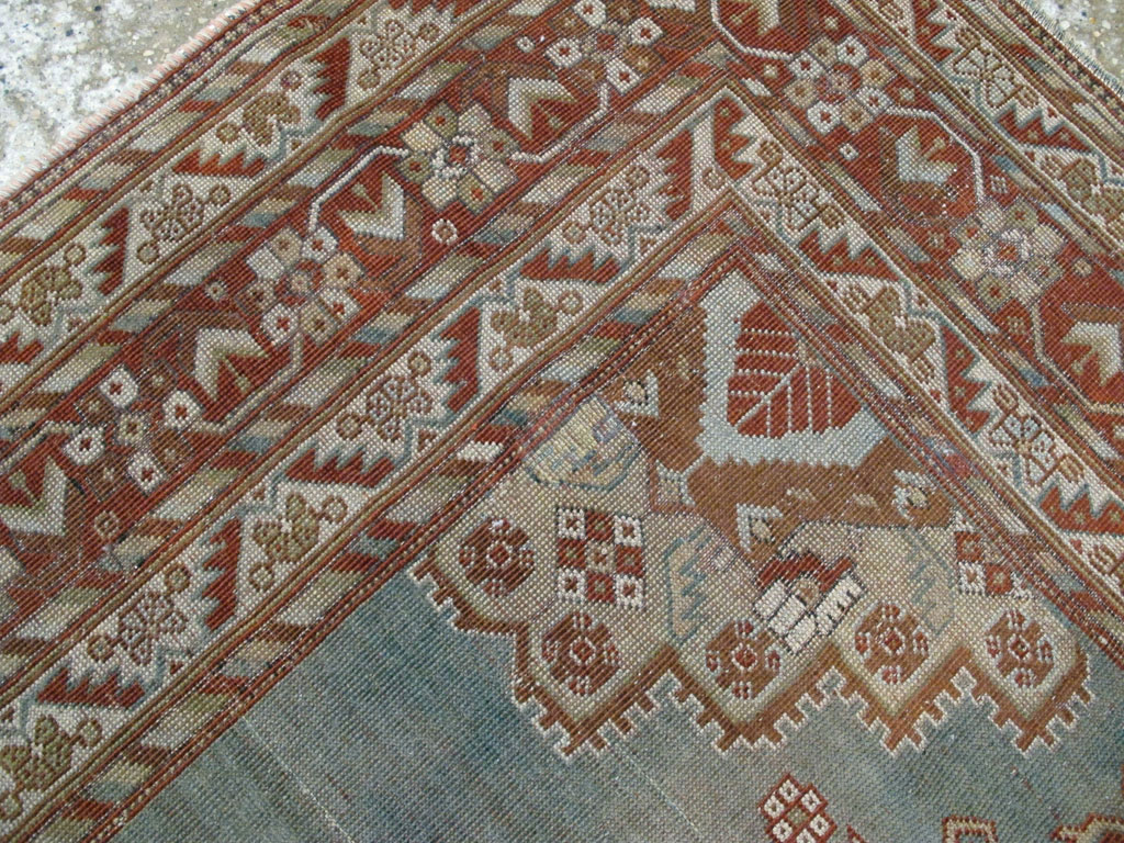 Antique Persian Afshar Square Rug, No.20492 - Gsblank