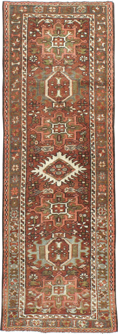 Vintage Persian Karajeh Runner, No.20499 - Gsblank