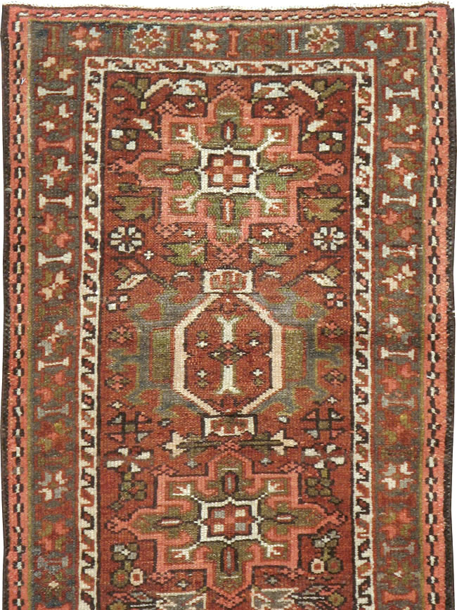 Vintage Persian Karajeh Runner, No.20499 - Gsblank