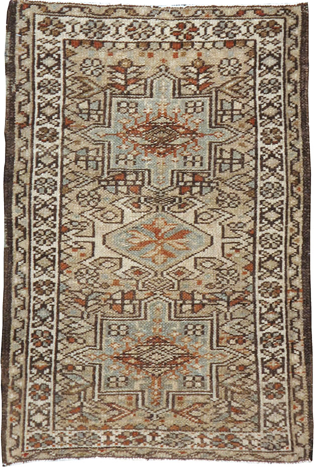 Vintage Persian Karajeh Rug, No.20501 - Gsblank