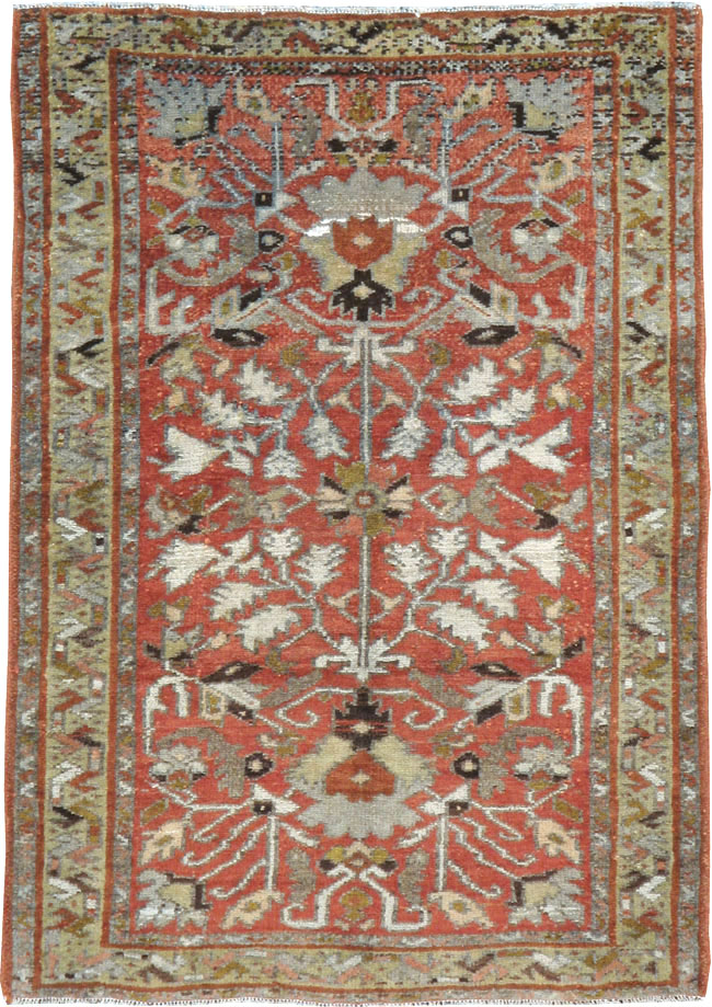 Vintage Persian Malayer Rug, No.20502 - Gsblank