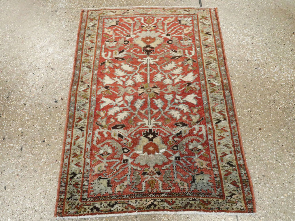 Vintage Persian Malayer Rug, No.20502 - Gsblank