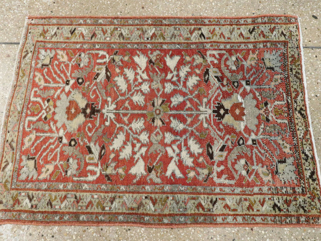 Vintage Persian Malayer Rug, No.20502 - Gsblank