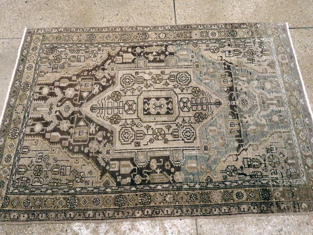 Vintage Persian Malayer Rug, No.20504 - Gsblank