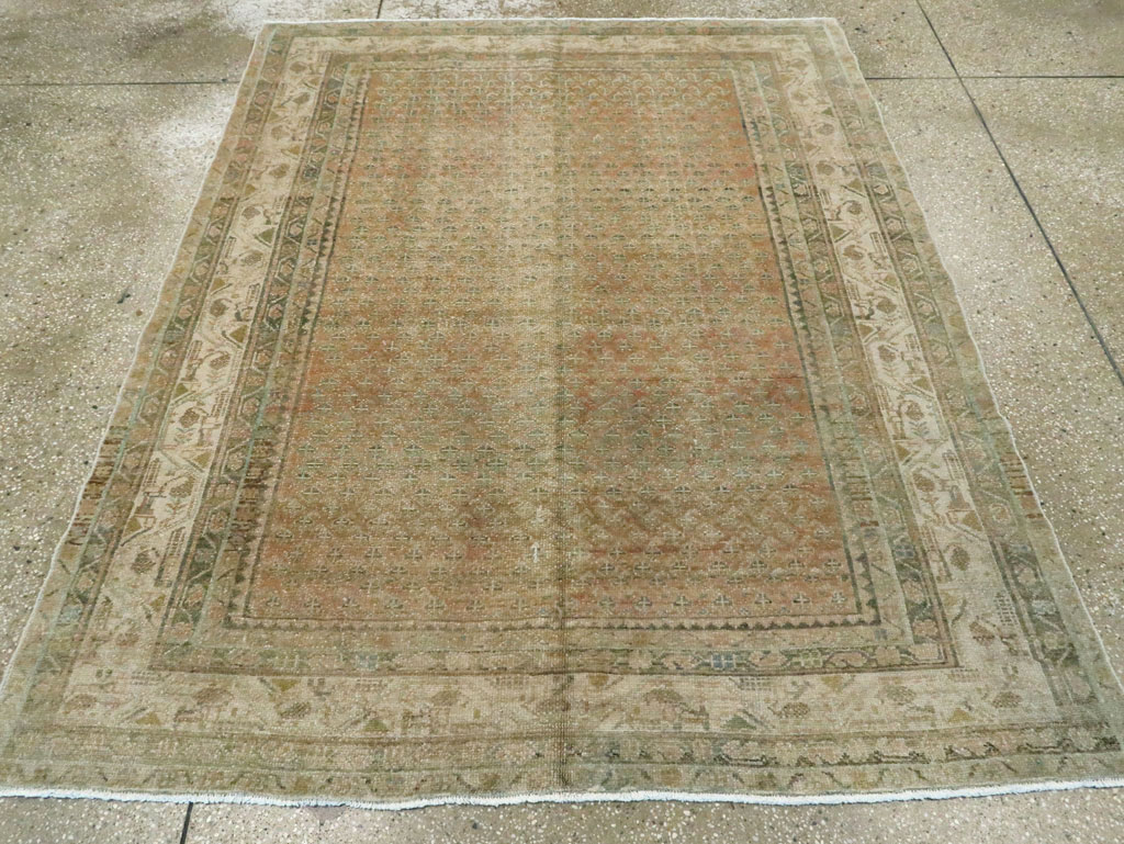 Vintage Persian Malayer Rug, No.20508 - Gsblank
