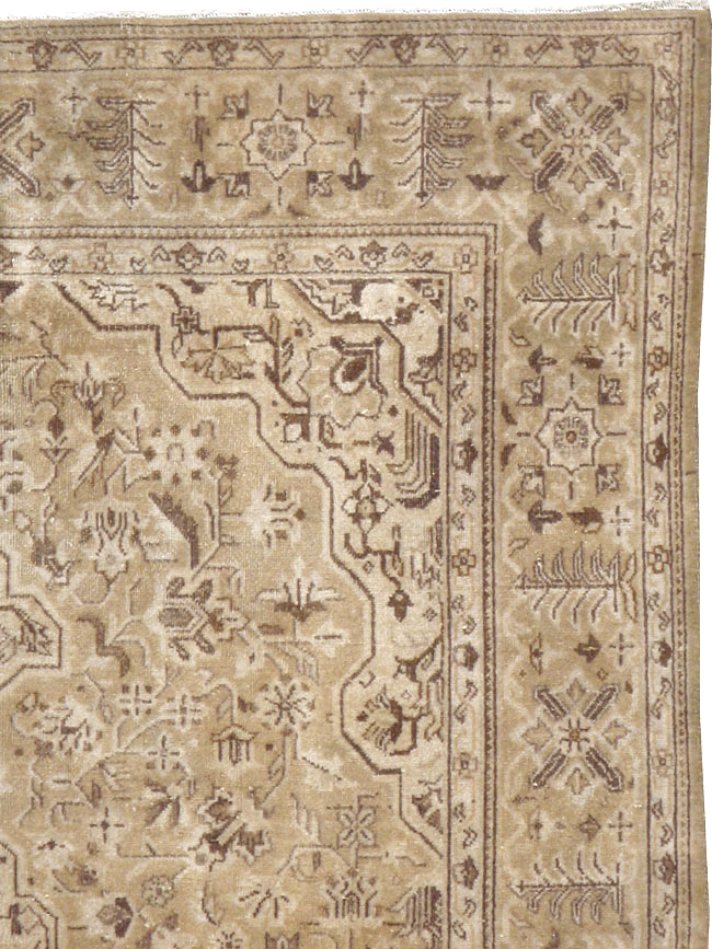 Vintage Persian Kashan Rug, No.20511 - Gsblank
