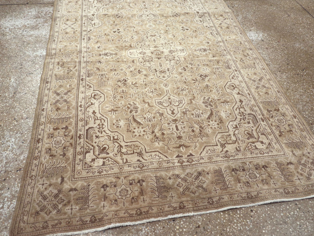 Vintage Persian Kashan Rug, No.20511 - Gsblank