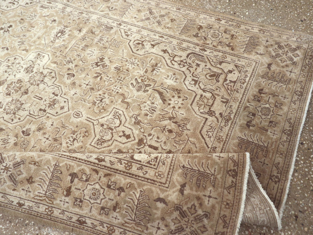 Vintage Persian Kashan Rug, No.20511 - Gsblank