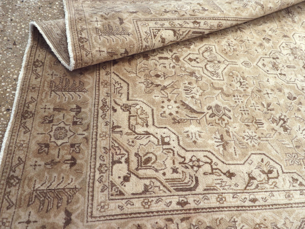 Vintage Persian Kashan Rug, No.20511 - Gsblank