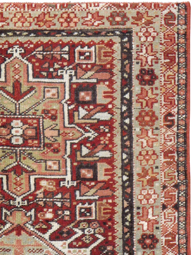 Vintage Persian Karajeh Rug, No.20512 - Gsblank