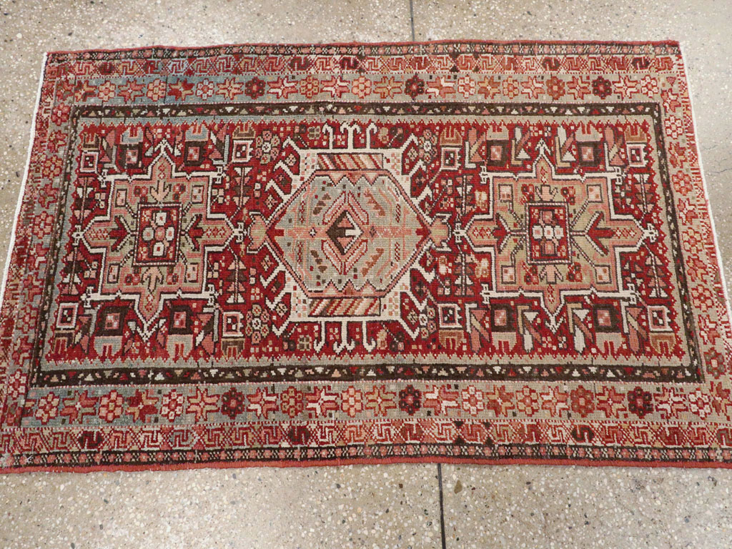 Vintage Persian Karajeh Rug, No.20512 - Gsblank