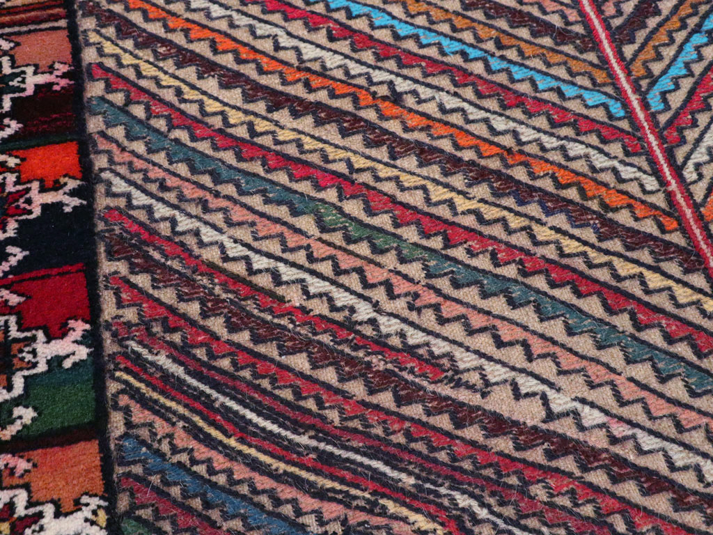 Vintage Persian Afshar Rug, No.20518 - Gsblank