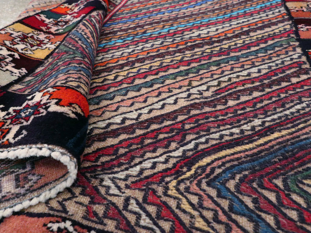 Vintage Persian Afshar Rug, No.20518 - Gsblank