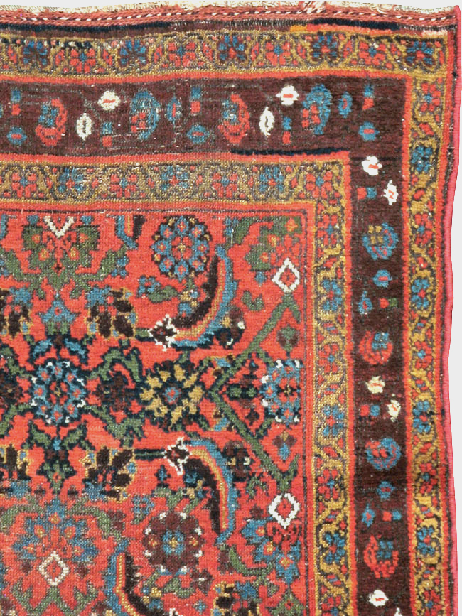 Antique Kurdish Bidjar Rug, No.20521 - Gsblank