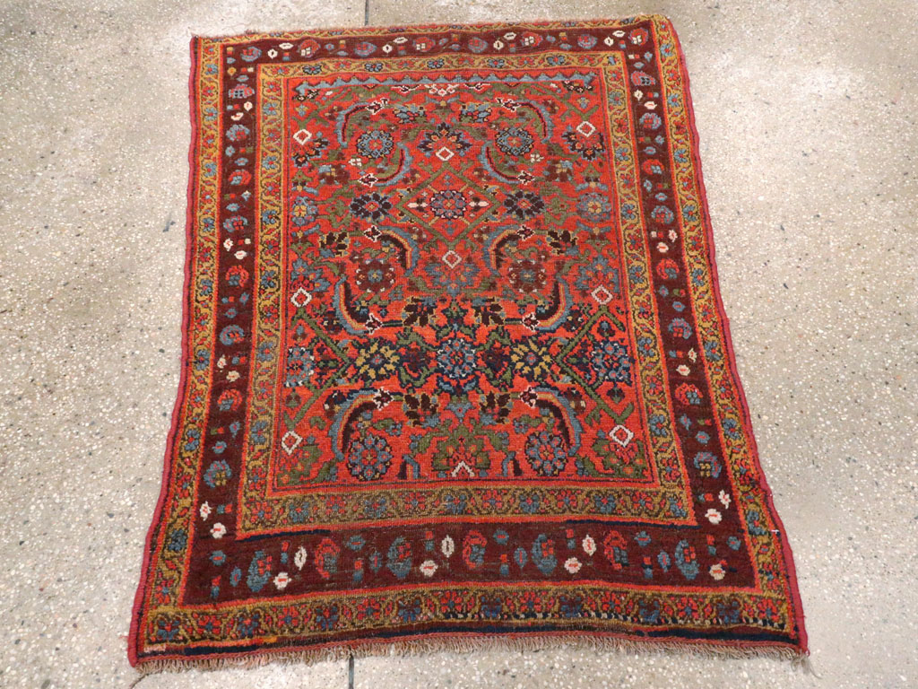 Antique Kurdish Bidjar Rug, No.20521 - Gsblank