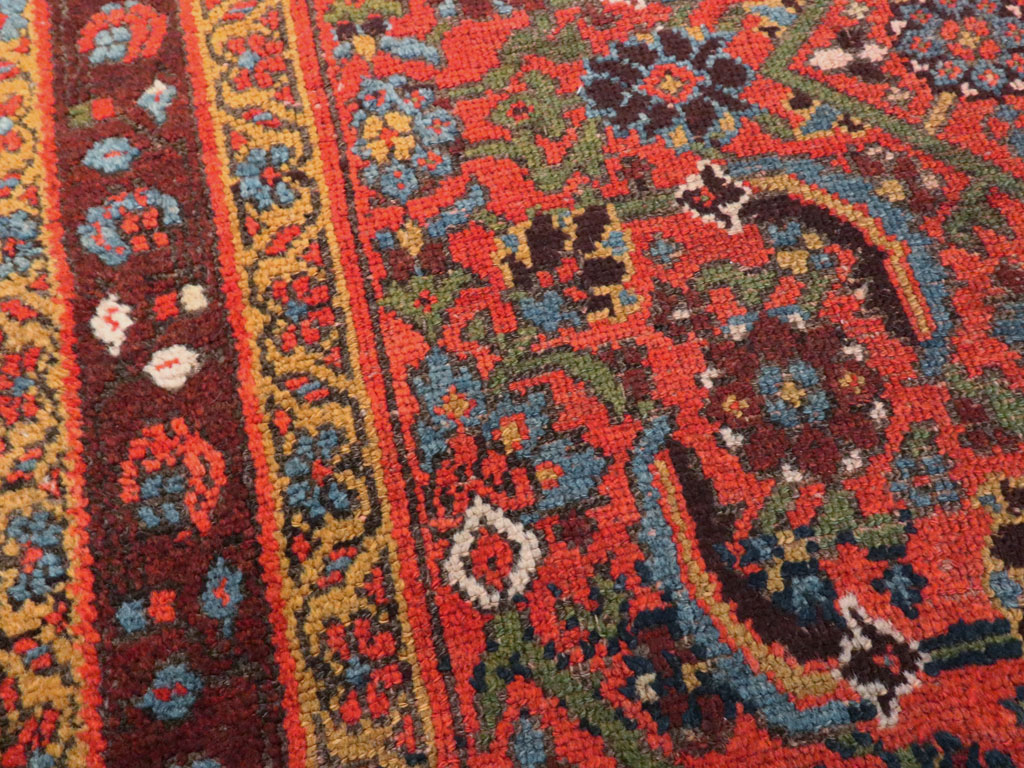 Antique Kurdish Bidjar Rug, No.20521 - Gsblank
