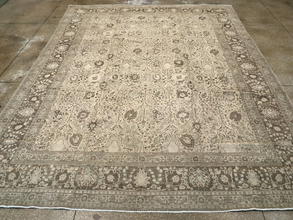 Antique Persian Tabriz Carpet, No.20552 - Gsblank