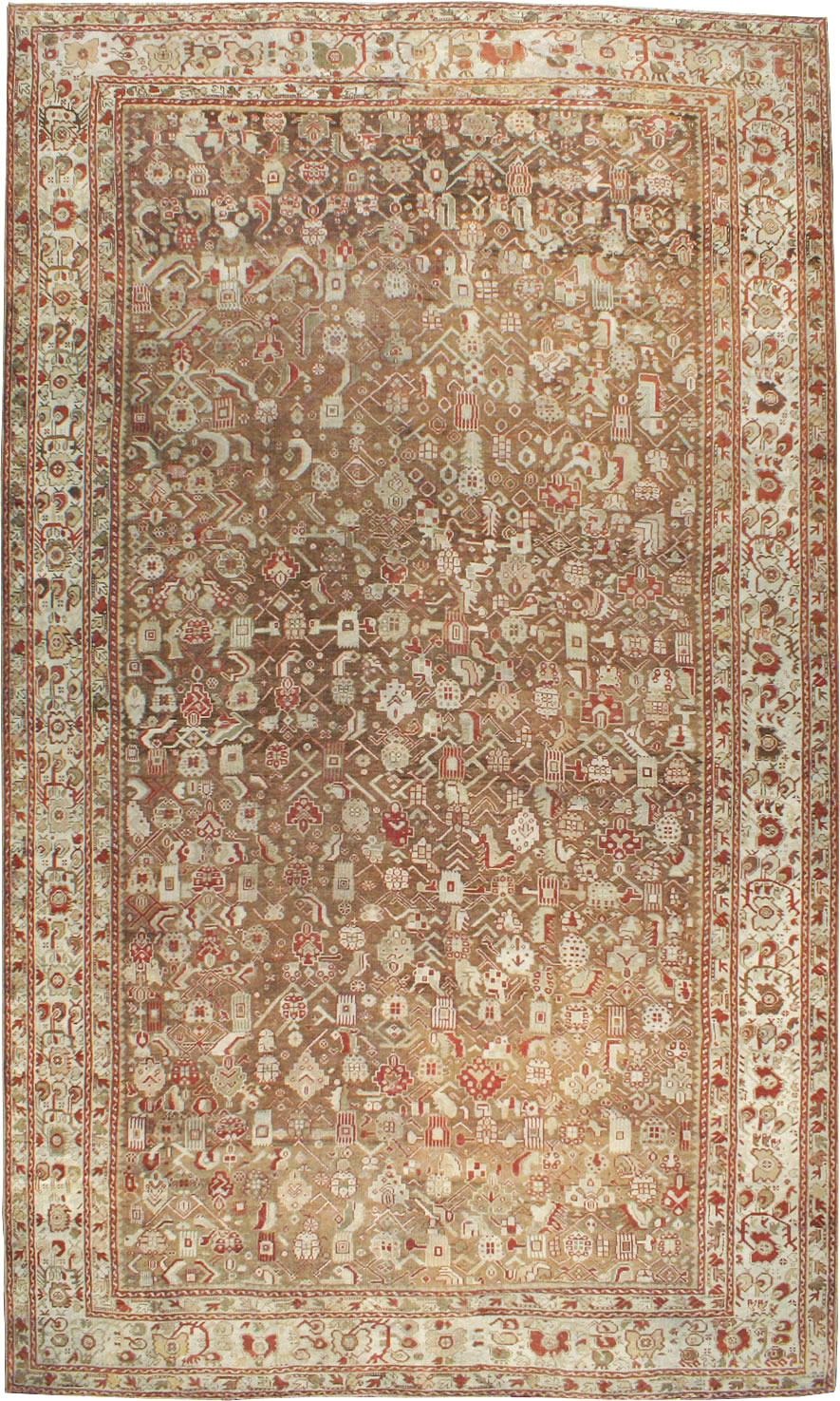Antique Turkish Ghiordes Carpet, No.20553 - Gsblank