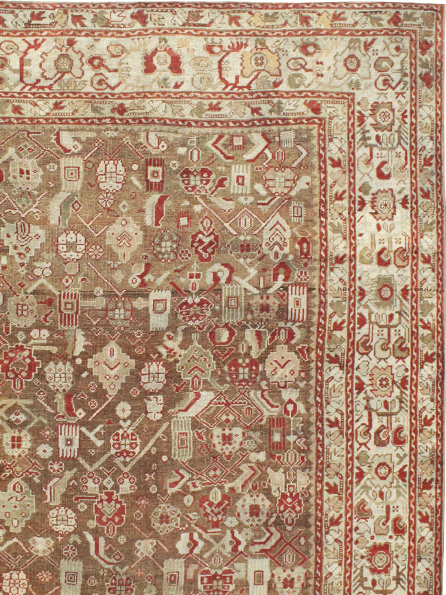 Antique Turkish Ghiordes Carpet, No.20553 - Gsblank