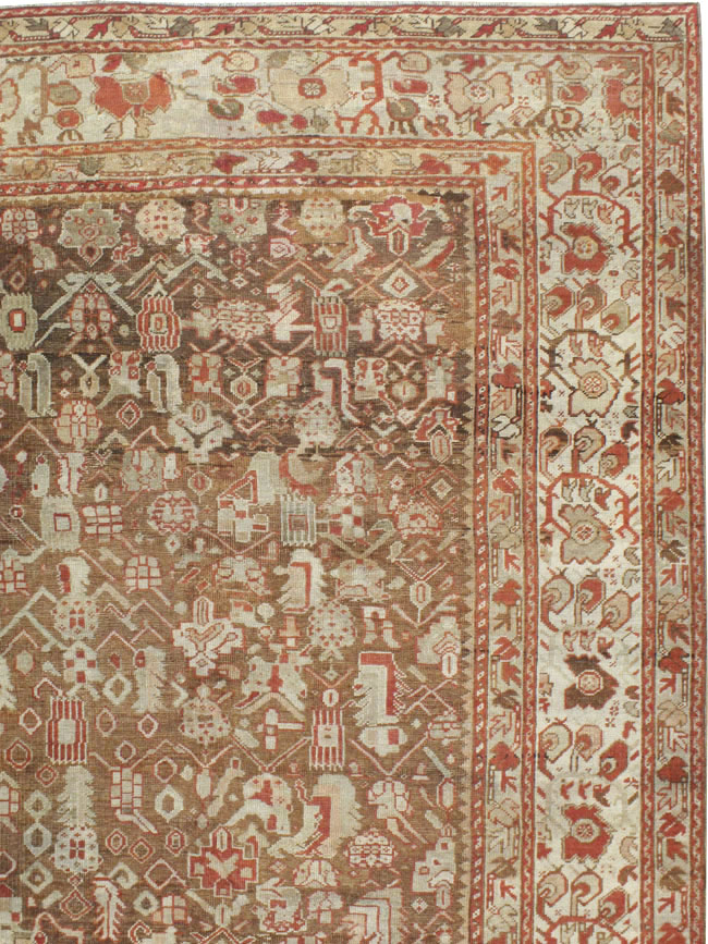 Antique Turkish Ghiordes Carpet, No.20553 - Gsblank