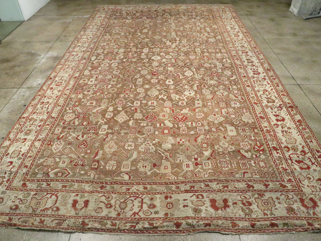 Antique Turkish Ghiordes Carpet, No.20553 - Gsblank