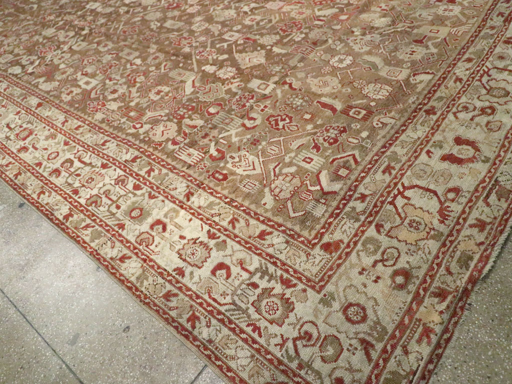Antique Turkish Ghiordes Carpet, No.20553 - Gsblank